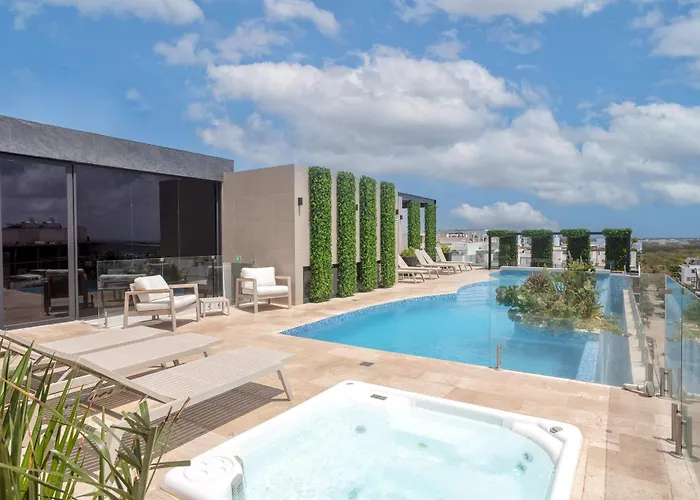 5th-floor With Ocean Views Rooftop Pool Apartamento Playa del Carmen
