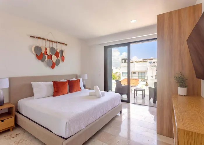 5th-floor With Ocean Views Rooftop Pool * Playa del Carmen