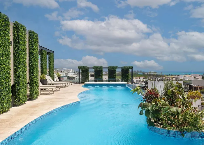 5th-floor With Ocean Views Rooftop Pool * Playa del Carmen